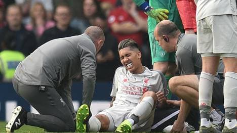 Roberto Firmino musste im Duell mit Manchester United vorzeitig ausgewechselt werden