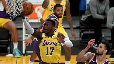 Dennis Schröder ist seit November 2020 bei den Los Angeles Lakers