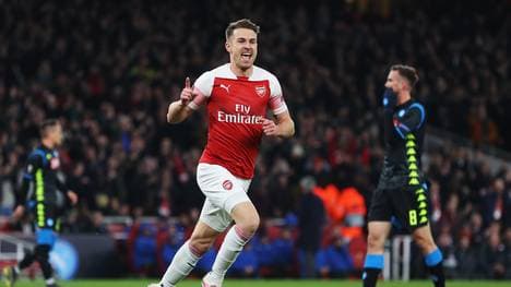 Arsenal v S.S.C. Napoli - UEFA Europa League Quarter Final : First Leg