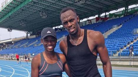 Candace Hill Usain Bolt