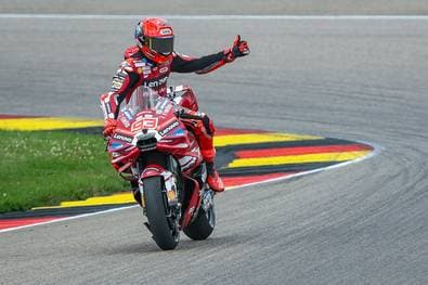 Rekordmann Márquez feiert am Sachsenring