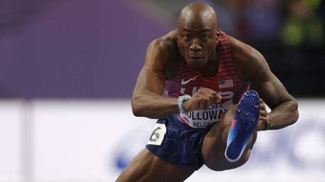 Grant Holloway läuft erneut seine Weltrekord-Zeit