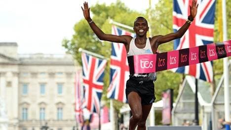 In London der Schnellste: Amos Kipruto
