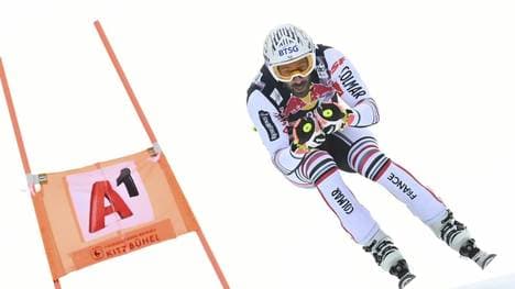 Adrien Theaux stürzte am Montag im Training schwer