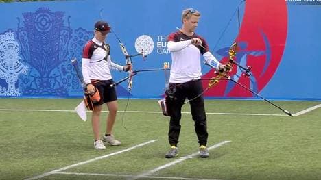 Michelle Kroppen und Cedric Krieger haben Bronze bei den European gewonnen
