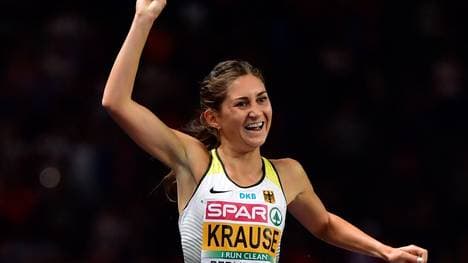 Gesa Felicitas Krause lief ein couragiertes Rennen