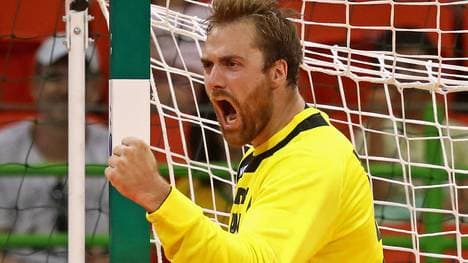 Andreas Wolff glänzte gegen Schweden auch als Torschütze