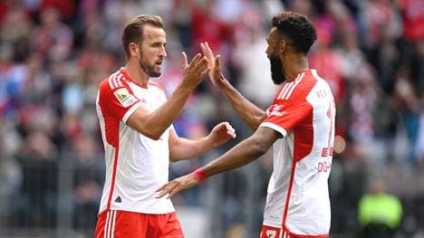 Bayern-Trainer Thomas Tuchel konnte sich gegen Bochum auf Eric Maxim Choupo-Moting (rechts) verlassen