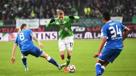 Andre Schürrle für den VfL Wolfsburg gegen 1899 Hoffenheim