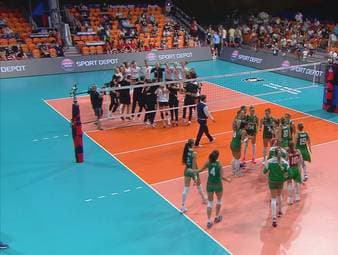 Deutschland landet bei der Volleyball-EM einen Big Point gegen den Gastgeber. Damit hat die DVV-Auswahl beste Chancen auf Rang zwei in Gruppe B.