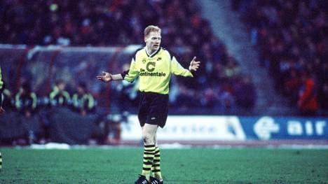 Matthias Sammer kam 1993 von Inter Mailand zum BVB und spielte dort bis 1998 - und wurde zwei Mal Deutscher Meister