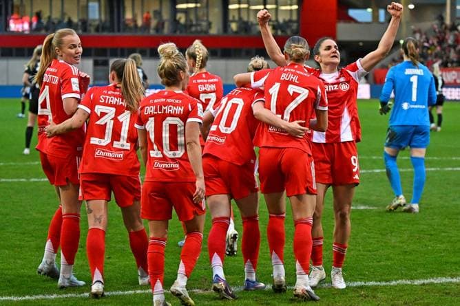 Bayern-Frauen nicht zu stoppen