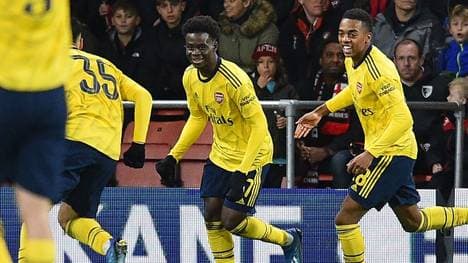 Bukayo Saka brachte den FC Arsenal in Führung