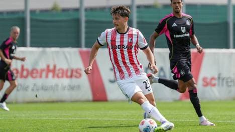 Muslija zuletzt im Freiburger Test gegen den Hamburger SV