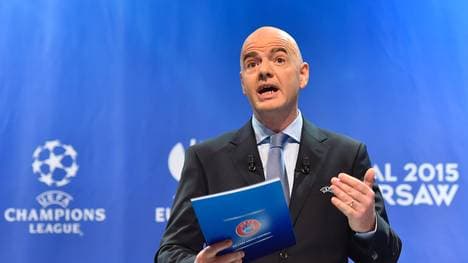 Gianni Infantino ist UEFA-Generalsekretär-FBL-EUR-C1-DRAW