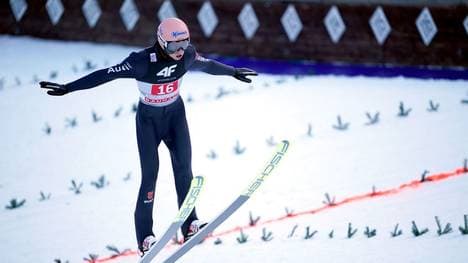 Karl Geiger hat in Titisee die Top 10 verpasst