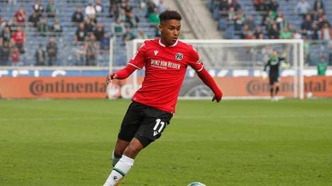 Linton Maina traf bei beiden Sieg von Hannover