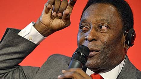 Pele wurde mit Brasilien drei Mal Weltmeister