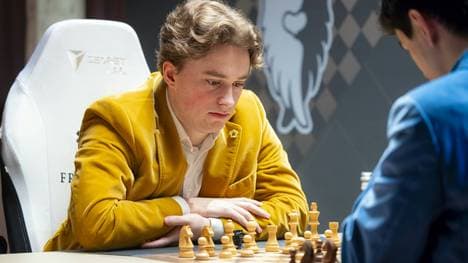 Großmeister Keymer beim Freestyle-Turnier in Weissenhaus