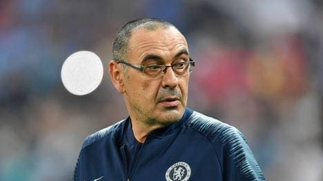 Serie A:  Maurizio Sarri vor Wechsel vom FC Chelsea zu Juventus Turin, Maurizio Sarri hat mit dem FC Chelsea die Europa League gewonnen 