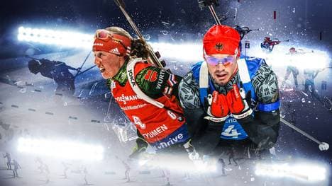 Laura Dahlmeier (l.) und Simon Schempp sind die Hoffnungsträger der deutschen Skijäher 2018/19