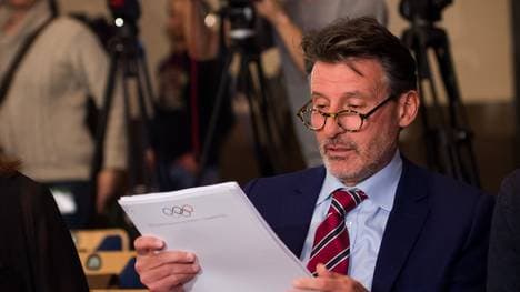 Sebastian Coe ist zweimaliger 1500-m-Olympiasieger