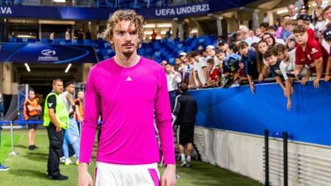 Nick Woltemade verlor mit der deutschen U21 das dem verlorenen EM-Finale