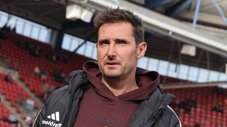 Miroslav Klose gastiert mit Nürnberg in Dresden