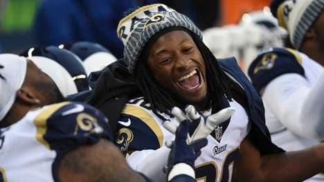 Running Back Todd Gurley bekommt in den nächsten vier Jahren garantiert 45 Millionen Dollar von den Los Angeles Rams