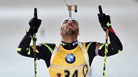BIATHLON-WORLD-MEN Martin Fourcade