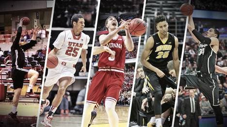 Frederik Jörg, Kenneth Ogbe, Max Hoetzel, Dominique Uhl und Gavin Schilling (v.l.)