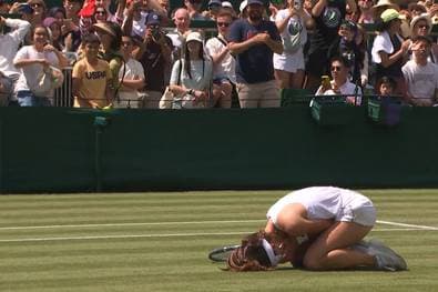 Tennis-Märchen wird wahr: Das gab es in Wimbledon noch nie