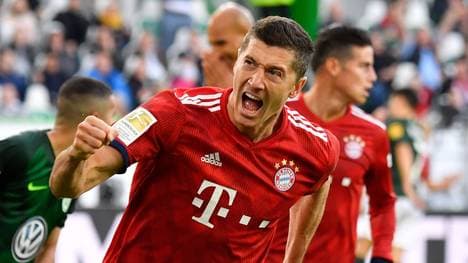 Bundesliga, FC Bayern München, VfL Wolfsburg, Robert Lewandowski