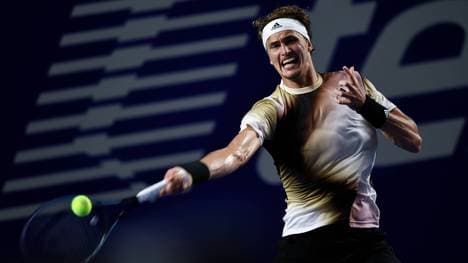 Alexander Zverev rastete in Acapulco aus