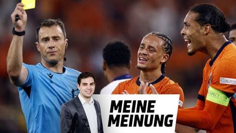 Van Dijk und Simons sind mit der Spielleitung Zwayers nicht einverstanden