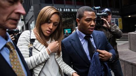 Suspended Baltimore Ravens Ray Rice Attends Appeals Hearing In New York