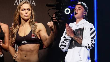 Ronda Rousey hat einen dicken Hals auf Justin Bieber