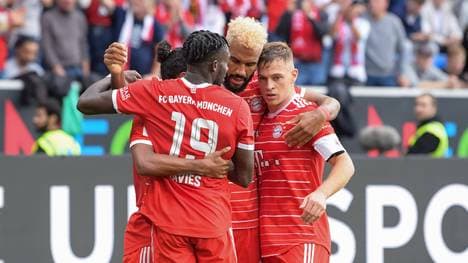 Der FC Bayern München gewinnt gegen die TSG Hoffenheim
