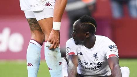 Sadio Mané (rechts) vom Liverpool "fällt leicht"