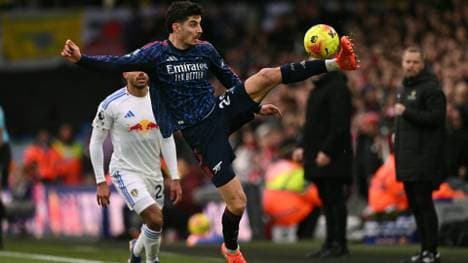 Artistisch am Ball: Nationalspieler Kai Havertz