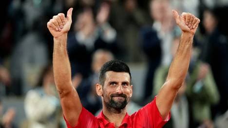 Abschied? Novak Djokovic in Paris