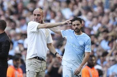 Sein Abschied rührt Pep zu Tränen