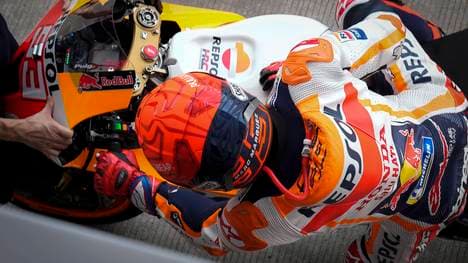 Marc Marquez hofft auf eine baldige Besserung bei seiner Doppelsichtigkeit