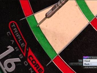 Justin Hood überrascht mit einer sensationellen Doppelquote und Gegner Josh Rock kann seinen Augen nicht trauen.