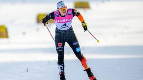 Victoria Carl ist im Gesamtweltcup gut dabei