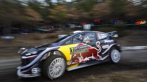 Sebastien Ogier war am Donnerstag bei der &quot;Monte&quot; der Schnellste