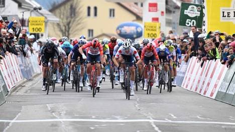 Bei der Tour de Romandie bereiten sich die Fahrer auf den Giro d'Italia
