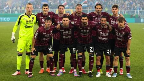 Teamfoto der US Salernitana