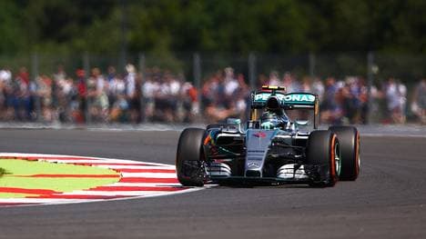 Nico Rosberg in Silverstone