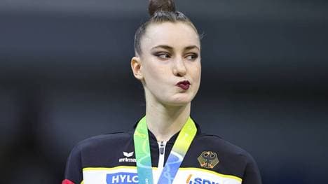 Darja Varfolomeev bekam bei der WM eine falsche Hymne zu hören